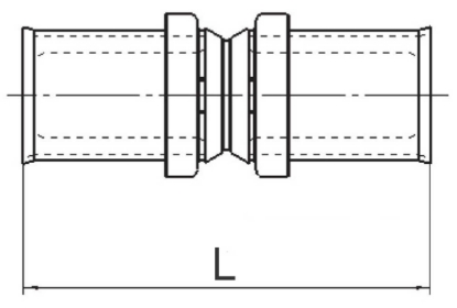 Bild på LK RAK KOPPLING A40xAX20
