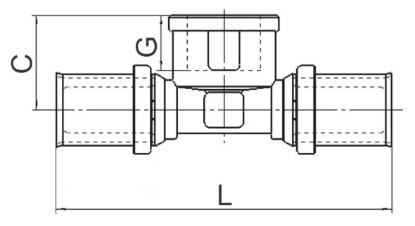 Bild på LK T-KOPPLING INV.GG. A40xR20