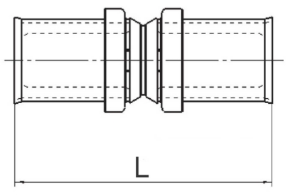 Bild på LK RAK KOPPLING A63XA40