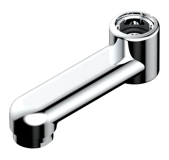 Bild på GBG UTLOPPSPIP RAK SVÄNGBAR 85MM